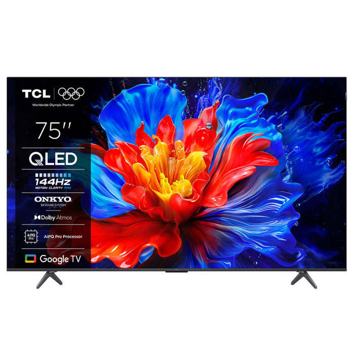 TV TCL 75QLED810, 75" QLED, 4K HDR, Google TV, Game Master 3.0