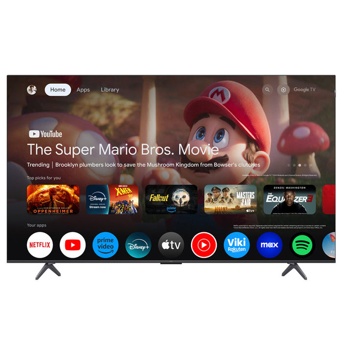 TV TCL 75QLED810, 75" QLED, 4K HDR, Google TV, Game Master 3.0