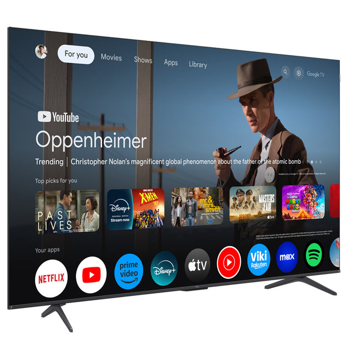 TV TCL 75QLED810, 75" QLED, 4K HDR, Google TV, Game Master 3.0