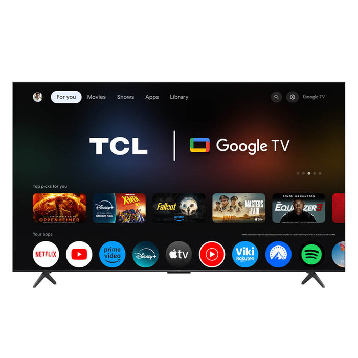 TV TCL 65MQLED75K 4K Ultra HD QD-Mini LED SMART TV, GOOGLE TV, 65.0 ", 164.0 cm