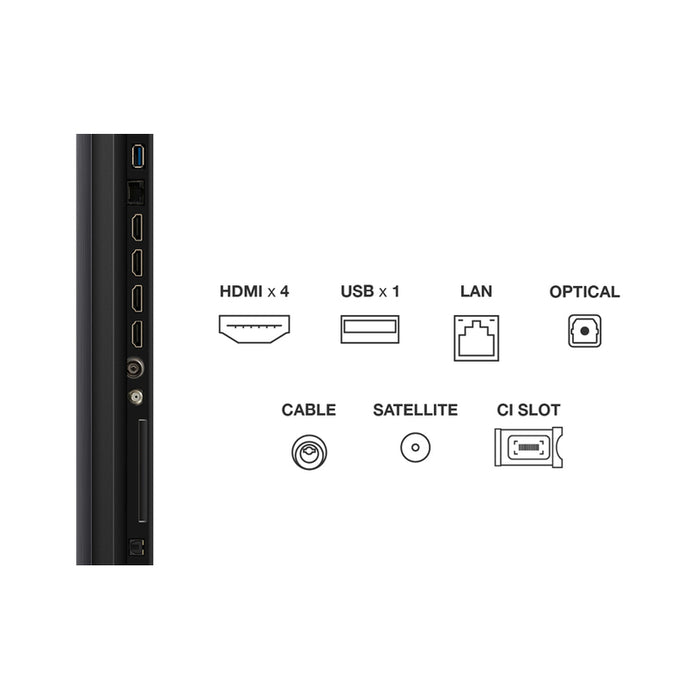 TV TCL 75C71K 4K Ultra HD QD-Mini LED SMART TV, GOOGLE TV, 75.0 ", 189.0 cm