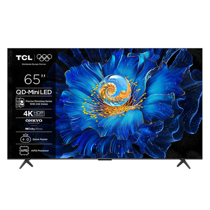 TCL C6KS 65C6KS TV 165.1 cm (65") 4K Ultra HD Smart TV Wi-Fi Metallic