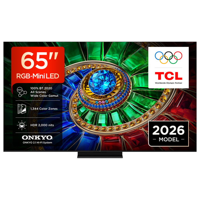 TV TCL 65RM7L 4K ULTRA HD RGB-Mini LED SMART TV, 65.0 ", 164.0 cm