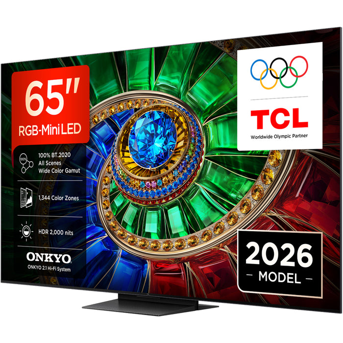 TV TCL 65RM7L 4K ULTRA HD RGB-Mini LED SMART TV, 65.0 ", 164.0 cm