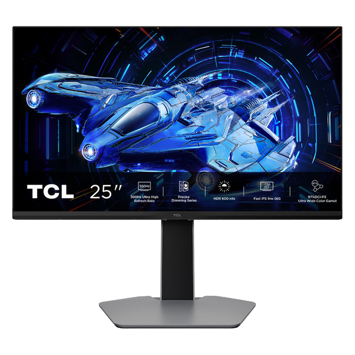 TCL 25G64 25inch Mini LED Fast-IPS FHD 1920x1080 16:9 300Hz 1ms 600nits HDR600 Gaming Monitor