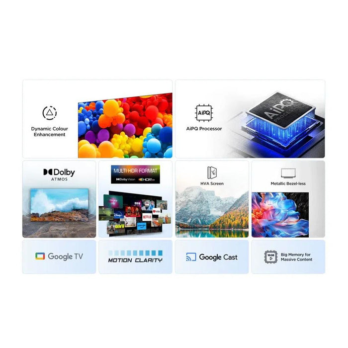 TV TCL 75V6C, 189 cm, 3840x2160 UHD-4K, 75 inch, Android, LED, Smart TV