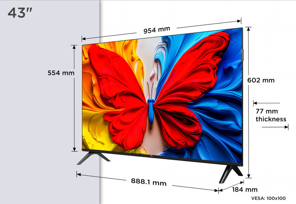 TV TCL LED 43S59K
