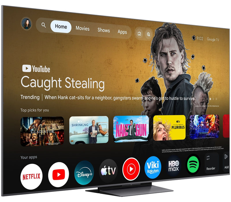 TV TCL 65C8L, 65", SQD-Mini LED, 4K Ultra HD, Smart TV (2026)