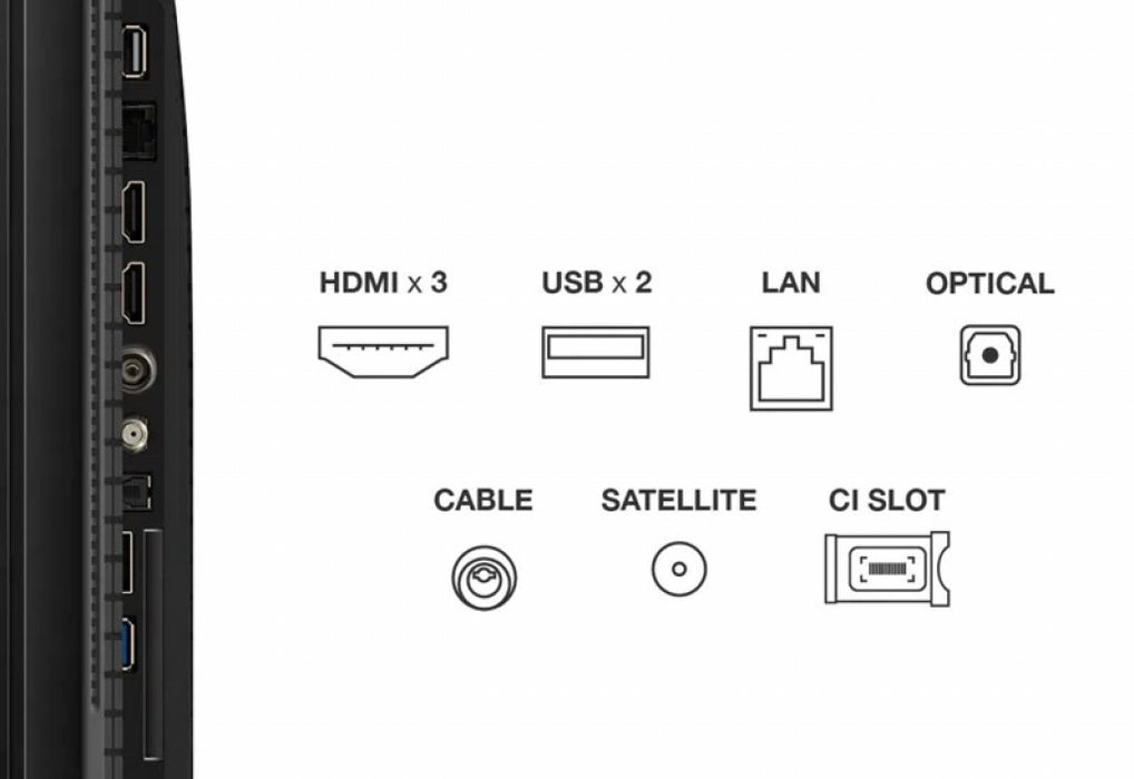 TV TCL QLED 43P7K, 43" 4K Ultra HD, Smart TV 2025