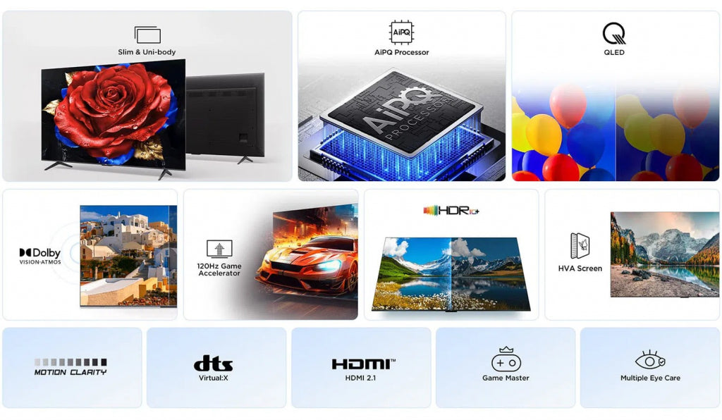 TV TCL QLED 75P7K
