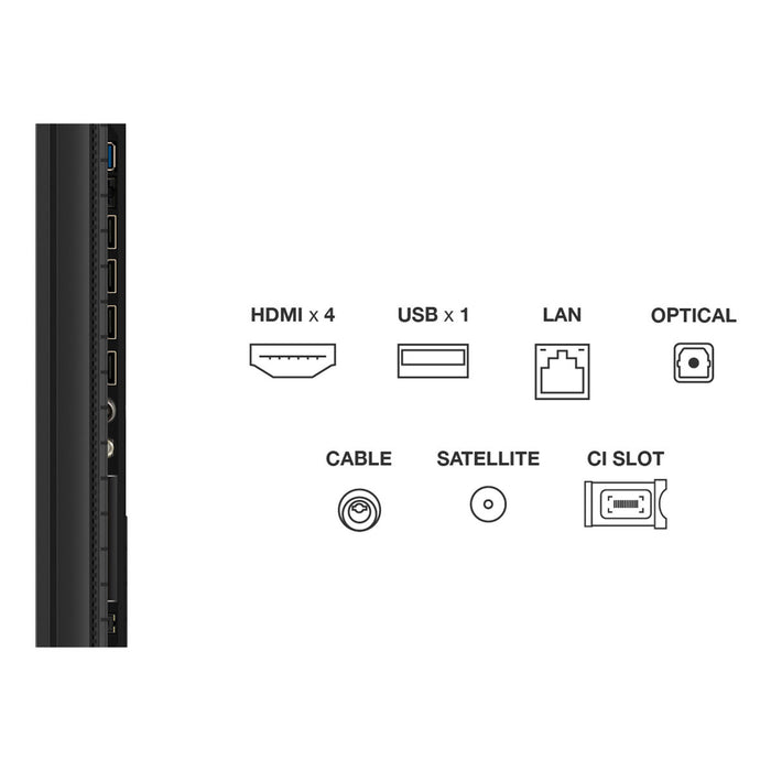 Smart TV TCL 85P8K 85" 4K Ultra HD HDR QLED