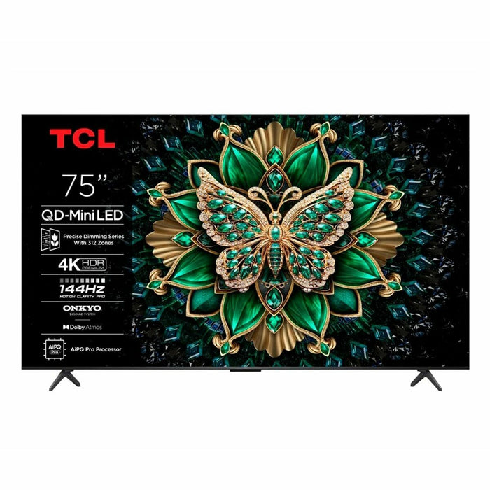 Smart TV TCL 75C6K        75 75" 4K Ultra HD HDR QLED QD Mini LED