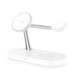 Tech-Protect A12 3in1 MagSafe Inductive Charger for Smartphone/Headphones/Smartwatch - White - Cell phone USB