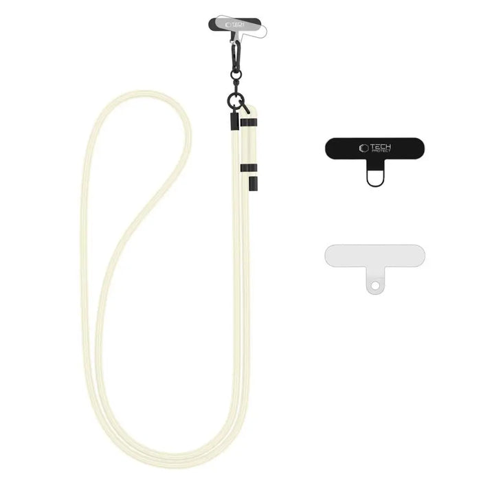 Tech-Protect C1S Rope Crossbody Strap Leash - White - Other cell phone equipment<<<HurtelXML