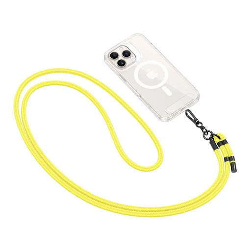 Tech-Protect C1S Rope Crossbody Strap Leash - Yellow - Other cell phone equipment<<<HurtelXML