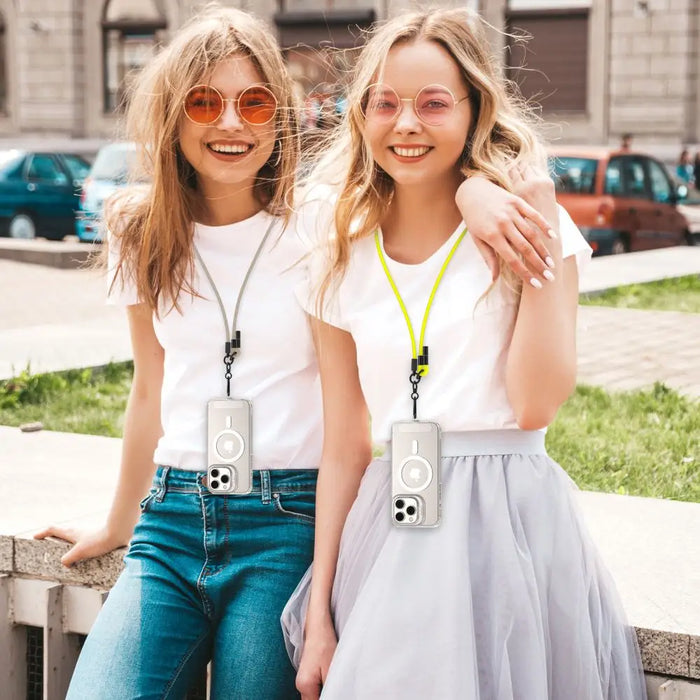 Tech-Protect C1S Rope Crossbody Strap Leash - Yellow - Other cell phone equipment<<<HurtelXML