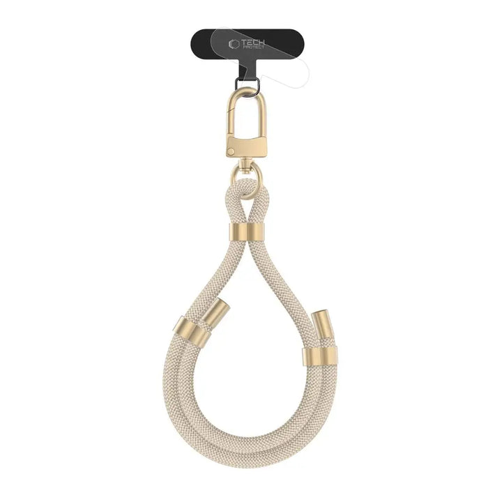 Tech-Protect C4S Rope Wrist Strap - Beige - Smartwatch straps and cases<<<HurtelXML
