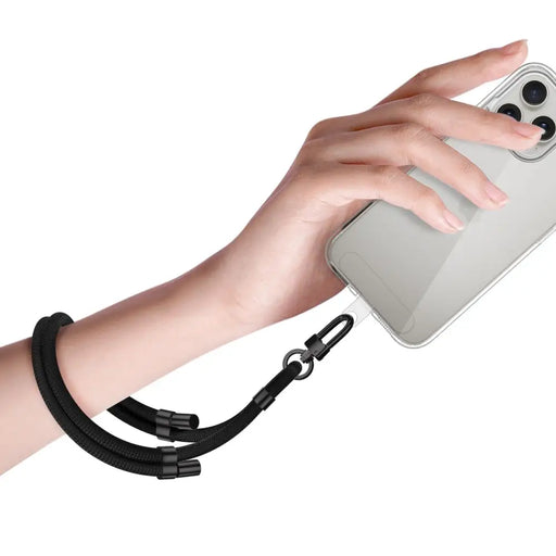 Tech-Protect C4S Rope Wrist Strap - black - Other cell phone equipment<<<HurtelXML