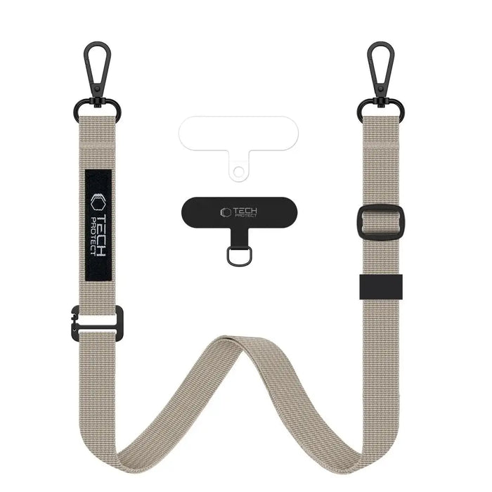 Tech-Protect C65 Rope Crossbody Leash - Beige - Other cell phone equipment<<<HurtelXML