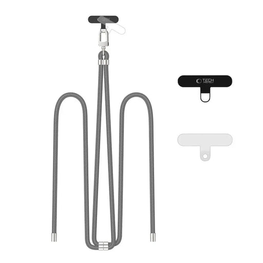 Tech-Protect C7S Rope Crossbody Strap Leash - Gray - Other cell phone equipment<<<HurtelXML