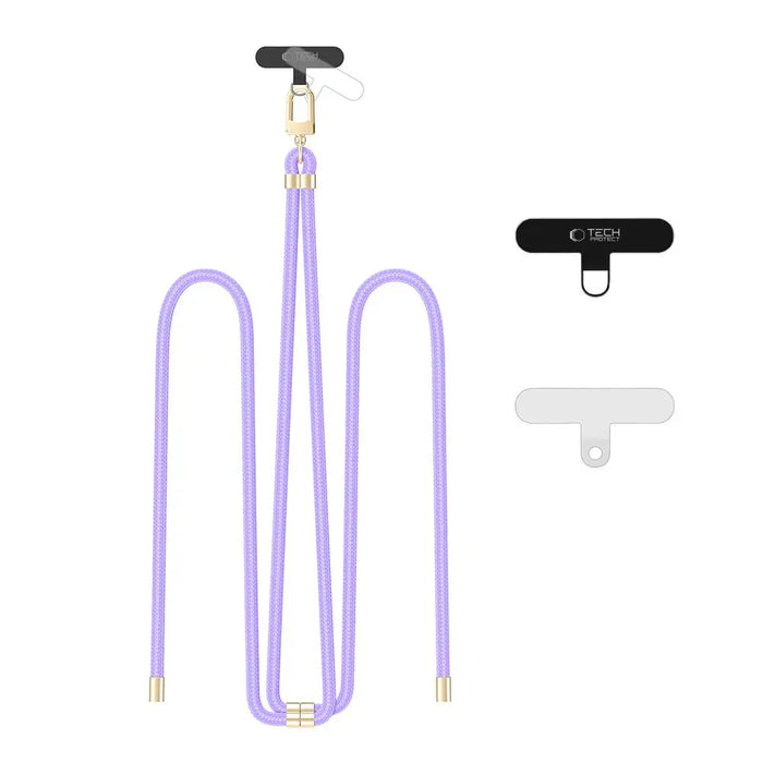 Tech-Protect C7S Rope Crossbody Strap Leash - Purple - Other cell phone equipment<<<HurtelXML