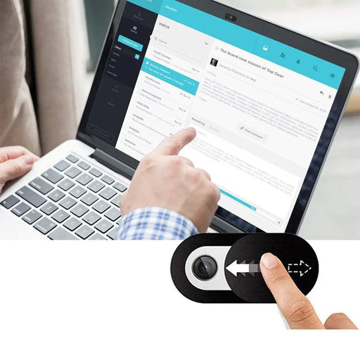 Tech-Protect Cam Fit+ 3-pack laptop camera cover - black - Other cell phone equipment<<<HurtelXML