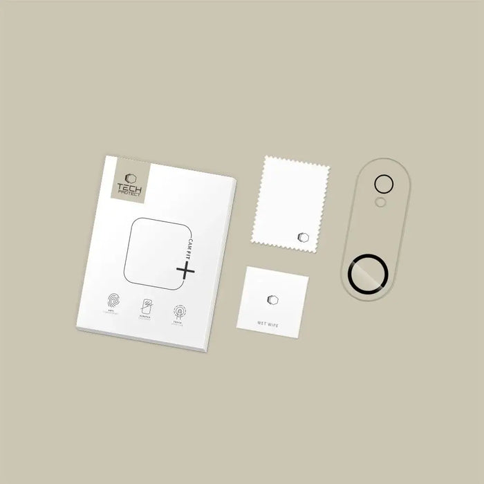 Tech-Protect Cam Fit+ Camera Cover for iPhone 17 Air - Clear - Cell phone tempered glass<<<HurtelXML