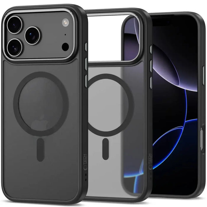 Tech-Protect CamEdge MagSafe Case for iPhone 17 Pro Max - Clear Matte - Cell phone cases and covers<<<HurtelXML