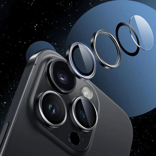 Tech-Protect Camring Fit+ Lens Cover for iPhone 16e - Clear - Cell phone tempered glass<<<HurtelXML