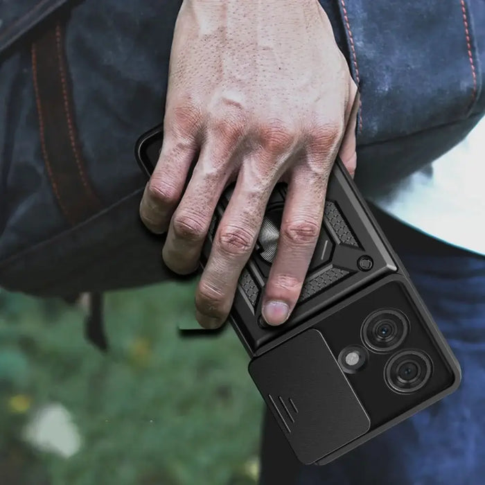 Tech-Protect CamShield Pro Case for Motorola Edge 40 Neo - Black - Cell phone cases and covers<<<HurtelXML