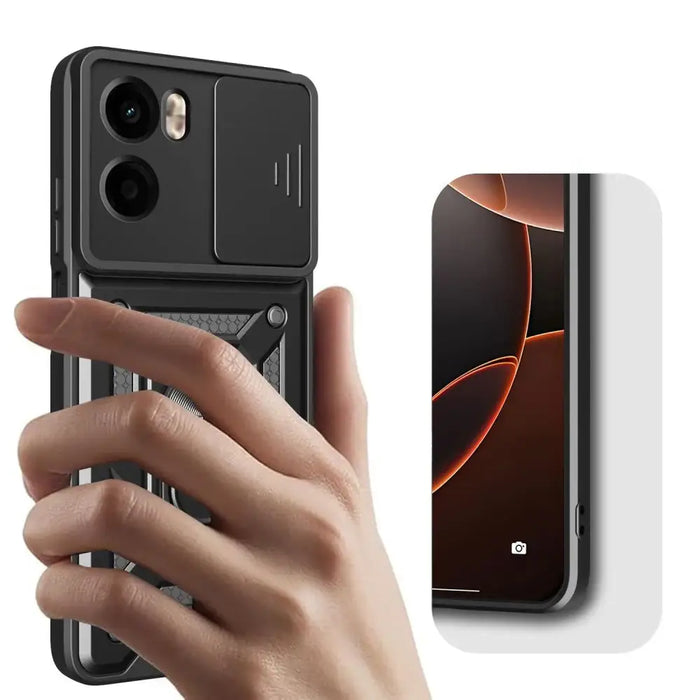Tech-Protect CamShield Pro Case for Motorola Moto G05 / E15 - Black - Cell phone cases and covers<<<HurtelXML