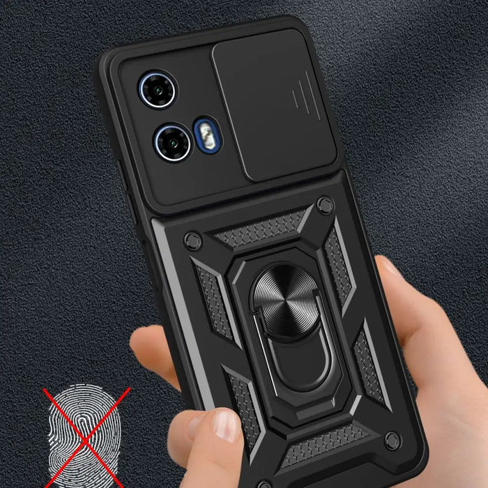 Tech-Protect CamShield Pro Case for Motorola Moto G24 / G24 Power / G04 - Black - Cell phone cases