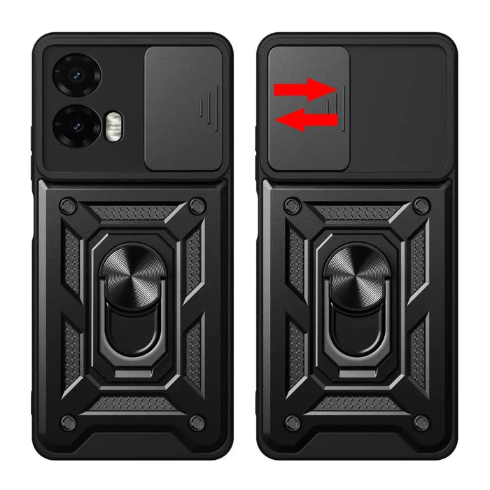 Tech-Protect CamShield Pro Case for Motorola Moto G35 5G - Black - Cell phone cases and covers<<<HurtelXML