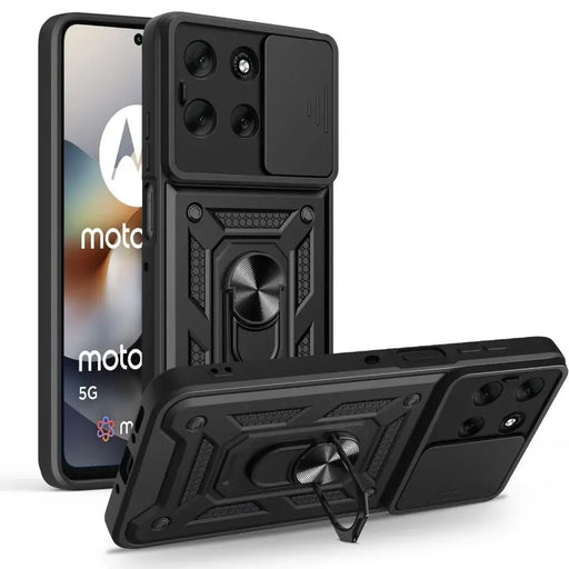 Tech-Protect CamShield Pro Case for Motorola Moto G56 5G - Black - Cell phone cases and covers<<<HurtelXML