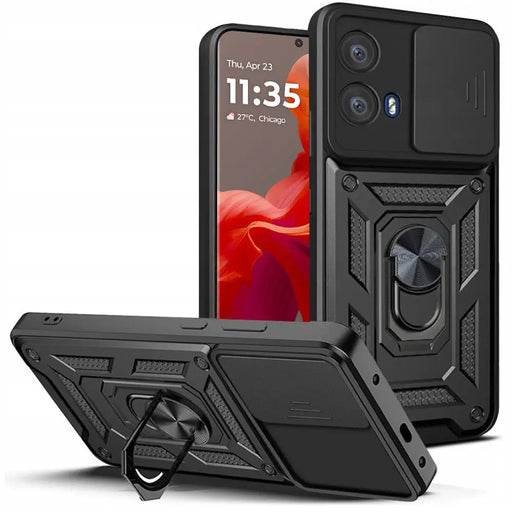 Tech-Protect Camshield Pro Case for Motorola Moto G85 5G - Black - Cell phone cases and covers<<<HurtelXML
