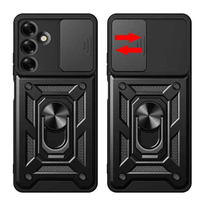 Tech-Protect Camshield Pro Case for Samsung Galaxy M35 5G - Black - Cell phone cases and covers<<<HurtelXML