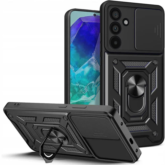 Tech-Protect CamShield Pro Case for Samsung Galaxy M55 5G - Black - Cell phone cases and covers<<<HurtelXML