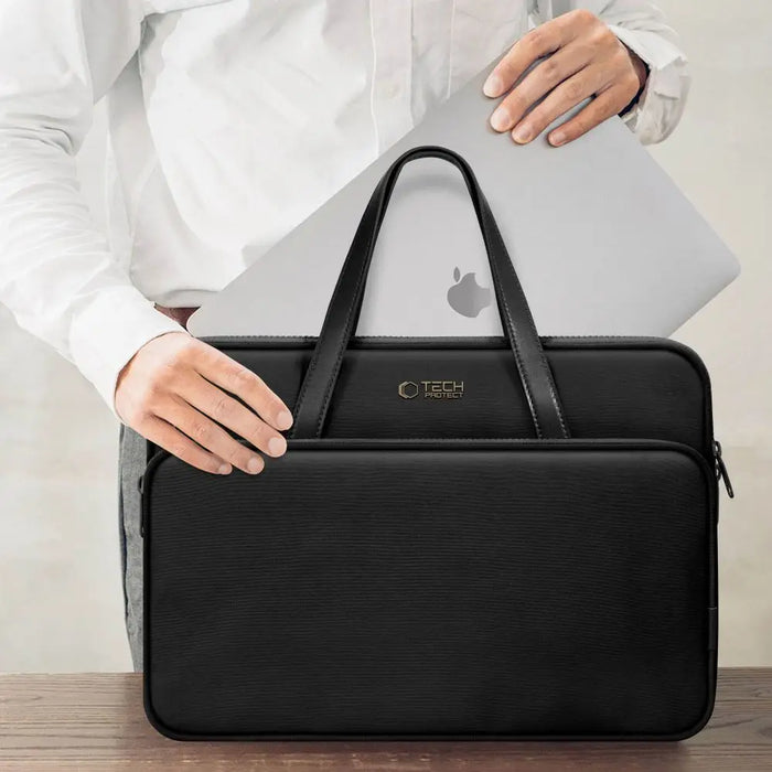 Tech-Protect Carrying Bag for 15-16’’ Laptop - Black - Laptop bags<<<HurtelXML