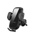Tech-Protect CM15W-V1 Car Phone Holder with 15W Inductive Charger for Cockpit/Air Vent - Black - Cell phone USB
