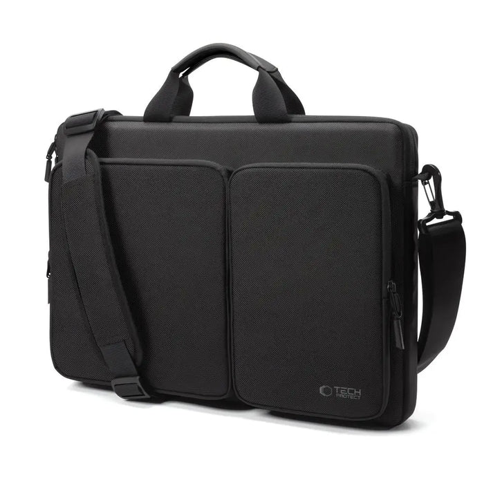Tech-Protect Defender Bag for 17’’ Laptop - Black - Laptop bags<<<HurtelXML