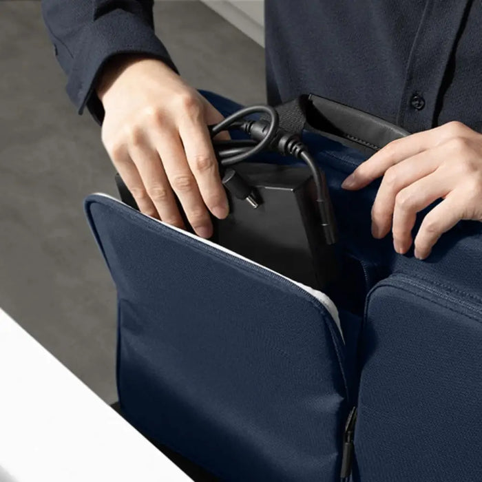 Tech-Protect Defender Bag for 17’’ Laptop - Navy Blue - Laptop bags<<<HurtelXML