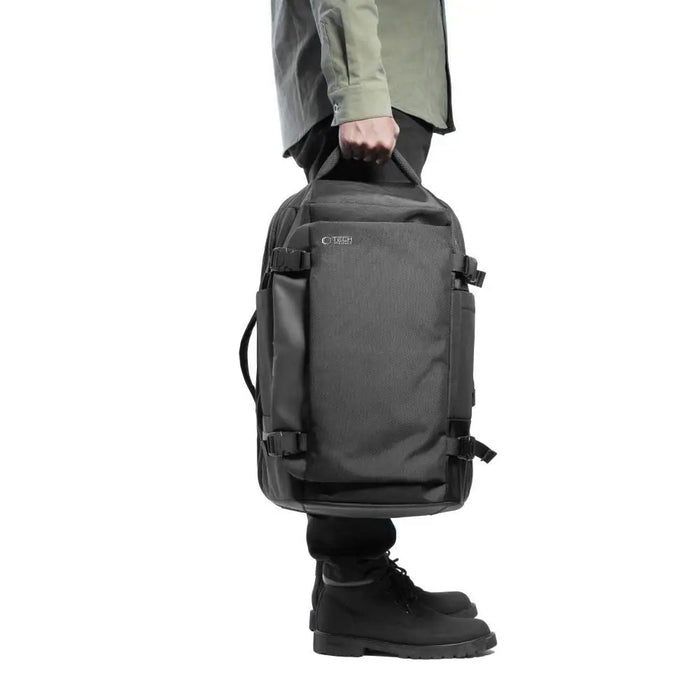 Tech-Protect Defender S40 Backpack for Ryanair & Wizzar 20L Laptop - Black - Laptop bags<<<HurtelXML