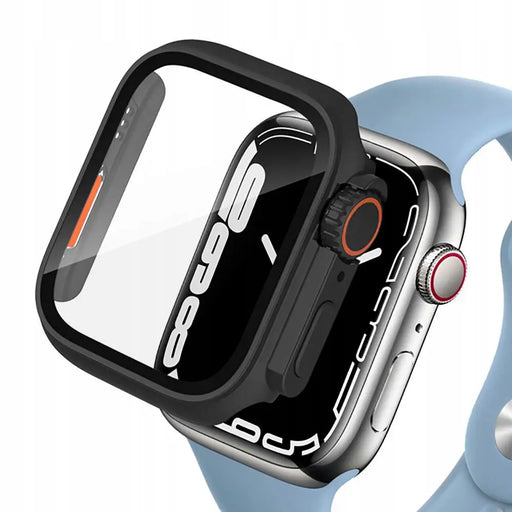 Tech-Protect Defense360 Case for Apple Watch 7 / 8 / 9 (45mm) - Black/Orange - Cell phone cases and covers<<<HurtelXML