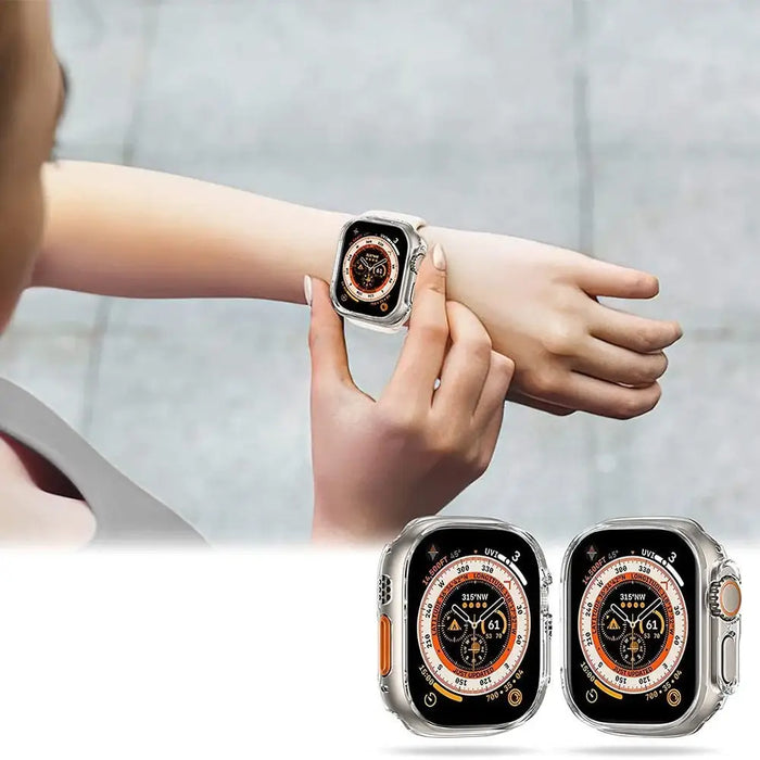 Tech-Protect Defense360 Case for Apple Watch Ultra 1/2 (49 mm) - Titanium - Cell phone cases and covers<<<HurtelXML