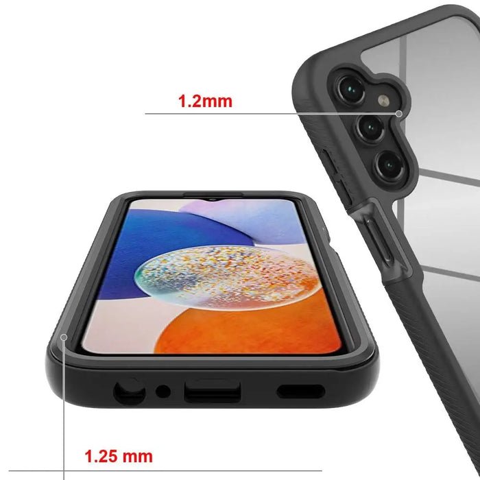 Tech-Protect Defense360 Case for Samsung Galaxy A15 4G / 5G - Black - Cell phone cases and covers<<<HurtelXML