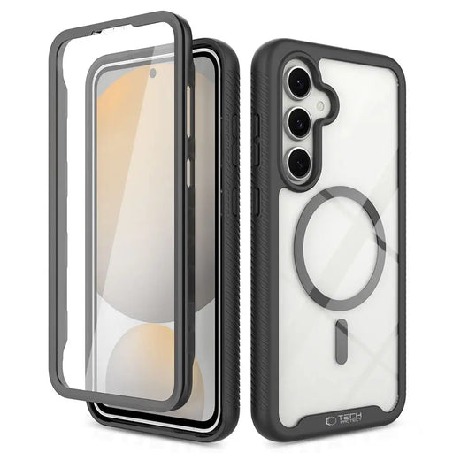 Tech-Protect Defense360 MagSafe case for Samsung Galaxy S24 FE - black - Cell phone cases and covers<<<HurtelXML