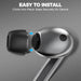 Tech-Protect Ear Tips for Samsung Galaxy Buds 3 Pro in sizes S / M / L - black (3 pcs.) - Headphones