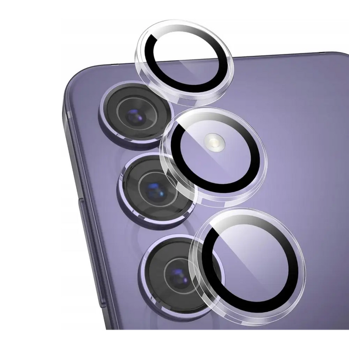 Tech-Protect Easy Set+ 3-pack tempered glass for Samsung Galaxy S25 FE - transparent - Cell phone tempered