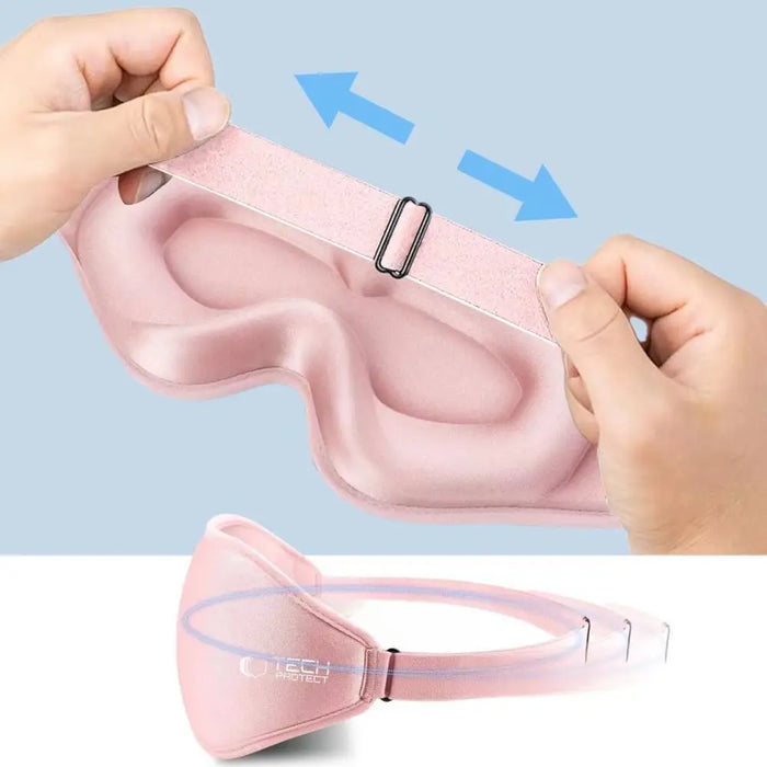 Tech-Protect Eyeshade Sleep Mask - Pink - Household accessories<<<HurtelXML