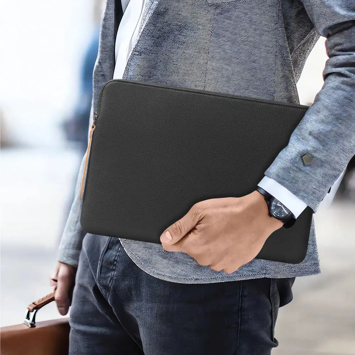 Tech-Protect Fleece Laptop Bag 15-16 - Black - Laptop bags<<<HurtelXML